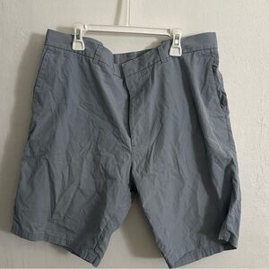 Mens COS 100%cotton shorts slate blue size 36R 9”inseam